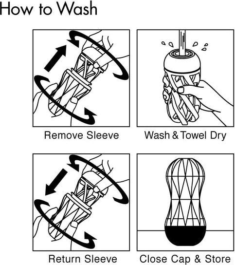 Actual product image Tenga Squeeze Strong
