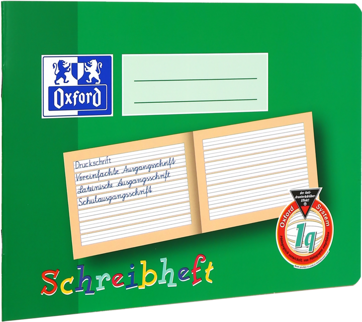 Actual product image Oxford exercise book (A5, Lined, Soft cover)