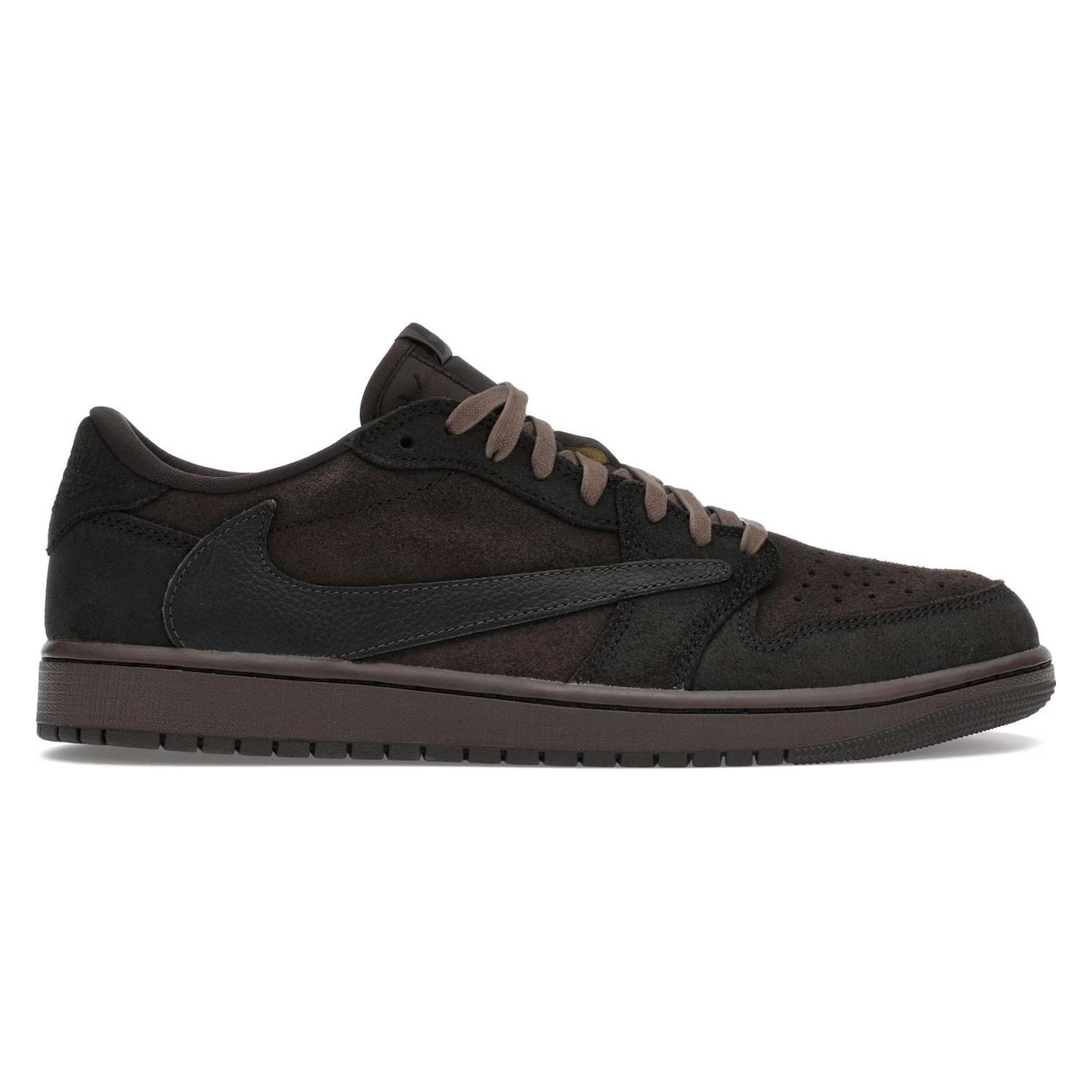 Jordan, Herren, Sneakers, 1 Retro Low Og Sp Travis Scott Velvet Brown, Schwarz, Braun, (43)