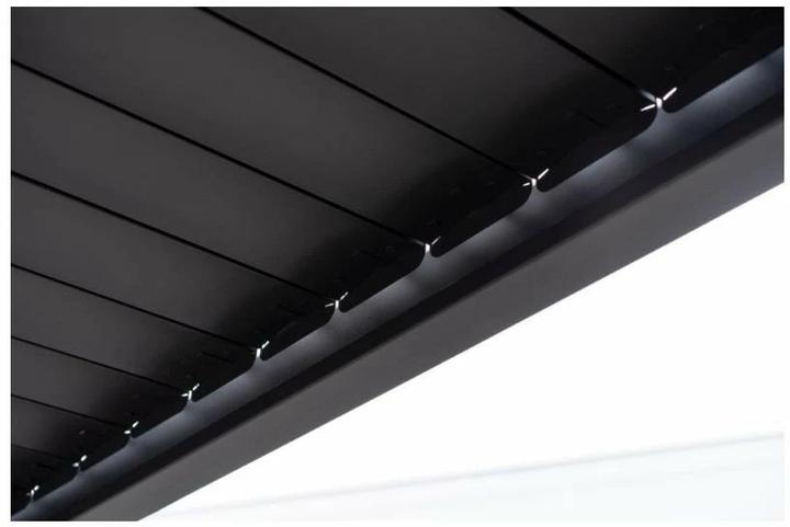 Image du produit Creative Living Pergola en aluminium/acier, noire, 300 x 300 x 240 cm (300 cm, 300 cm)