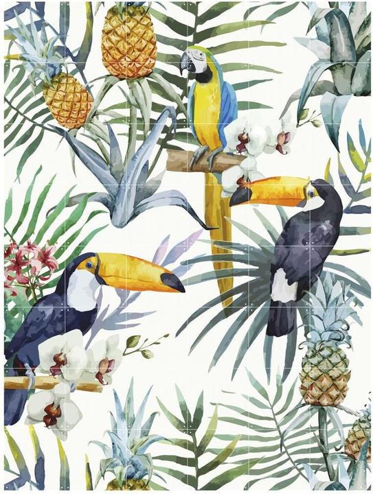 Produktbild Ixxi Tiger jungle & Toucan family (120 x 160 cm)