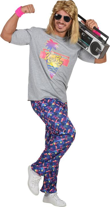 Actual product image Widmann Costume 80's Beach Boy (S)
