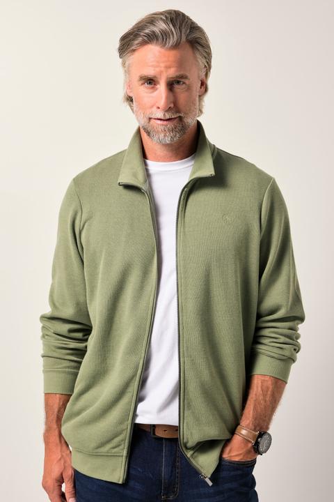 Produktbild Boston Park Sweatjacke, Rippsweat, Stehkragen, bis 84/86 (58)