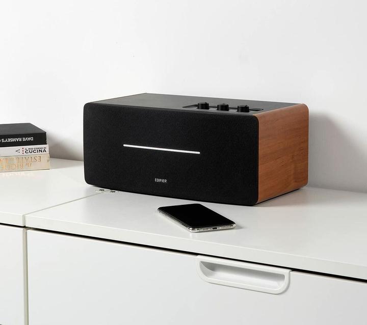 Productafbeelding Edifier D12 2.0 hout Bluetooth (Elektrische stroom)