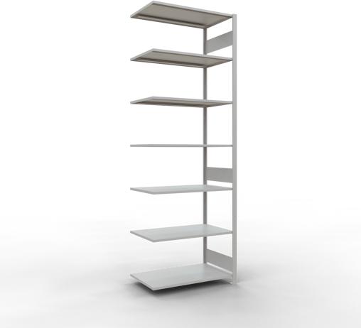 Image du produit Schulte Lagertechnik Système d'assemblage de rayonnages MULTIplus85 avec traverses de longueur
