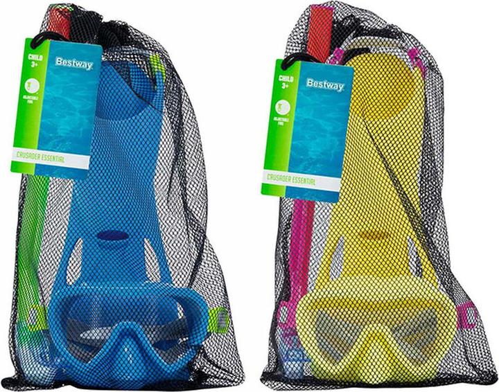 Produktbild Bestway Tauchset Blaue Maske, Flossen, Schlauch 25039