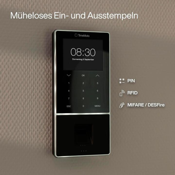 Actual product image Safescan TimeMoto TM-818 SC