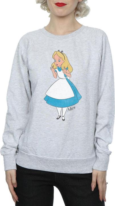 Actual product image Alice In Wonderland Womens/Ladies Classic Heather Sweatshirt (S)