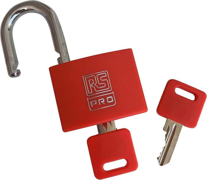 Immagine prodotto RS PRO Lucchetto con chiave uguale, grillo Ø 6mm x 22mm