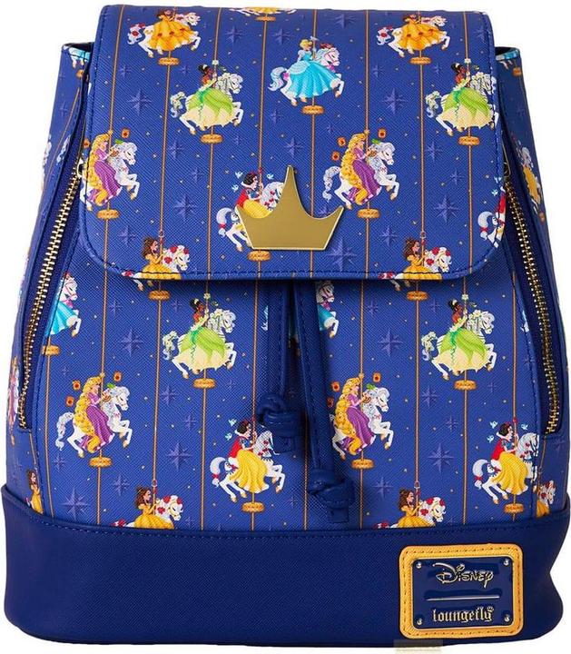 Produktbild Loungefly Disney by Rucksack Mini Princess Carusel