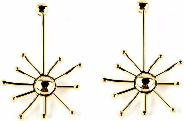 Image du produit Sun boucles d'oreilles or brillant 1 u (Laiton doré)