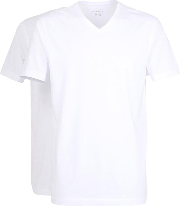 Actual product image Bugatti T-Shirt Casual Figurbetont (54)