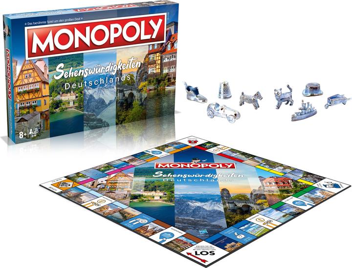 Actual product image Winning Moves Monopoly - Sights of Germany (German)