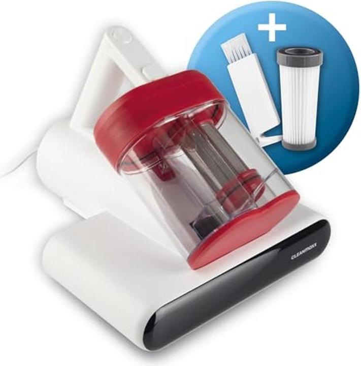 CleanMaxx Rotating Mite Vacuum with UV-C Light and HEPA Filter