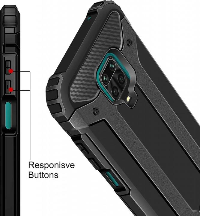 Image du produit Screenguard Coque AdventureCase Xiaomi Redmi Note 9 Pro Hybrid (Xiaomi Redmi Note 9 Pro)