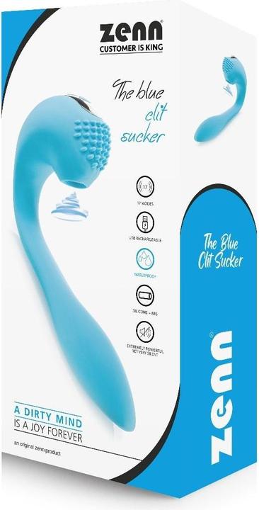 Immagine prodotto Zenn Il succhia clitoride blu
