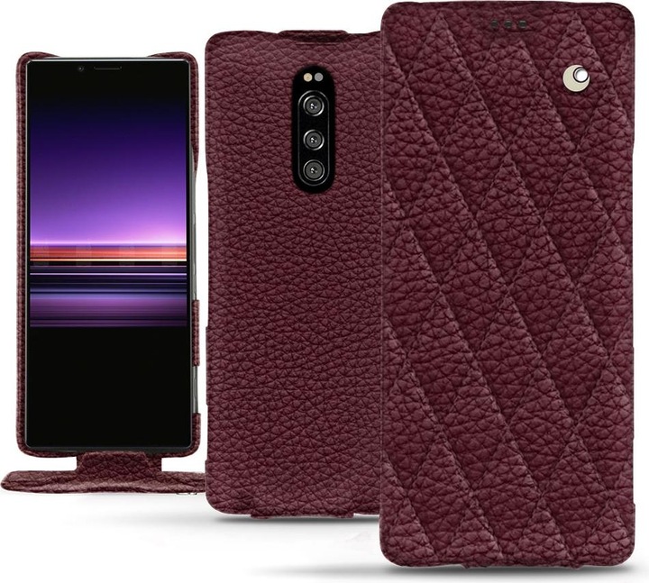 Actual product image Noreve Leather cover vertical (Sony Xperia 1)