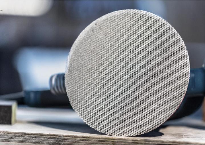 Actual product image Bosch Professional Zubehör Expert M480 Sanding net for random orbital sander, 150 mm, G 100, 5 pieces (P100)