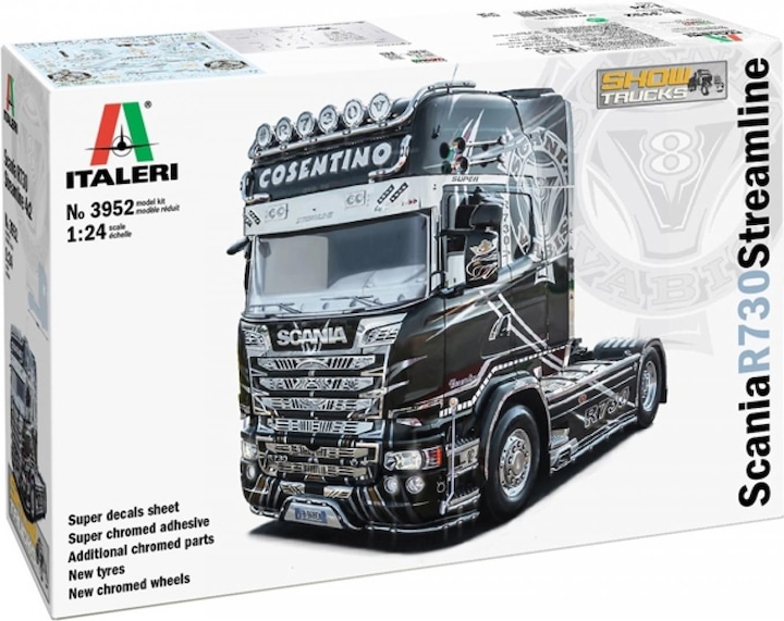 Actual product image Italeri SCANIA R730 Streamline Show Truck