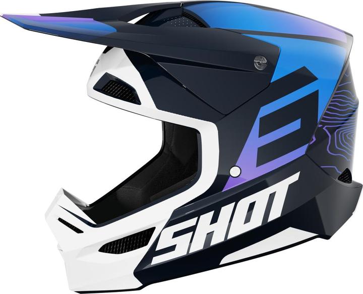 Actual product image Shot FURIOUS APEX MX-Helm (L)
