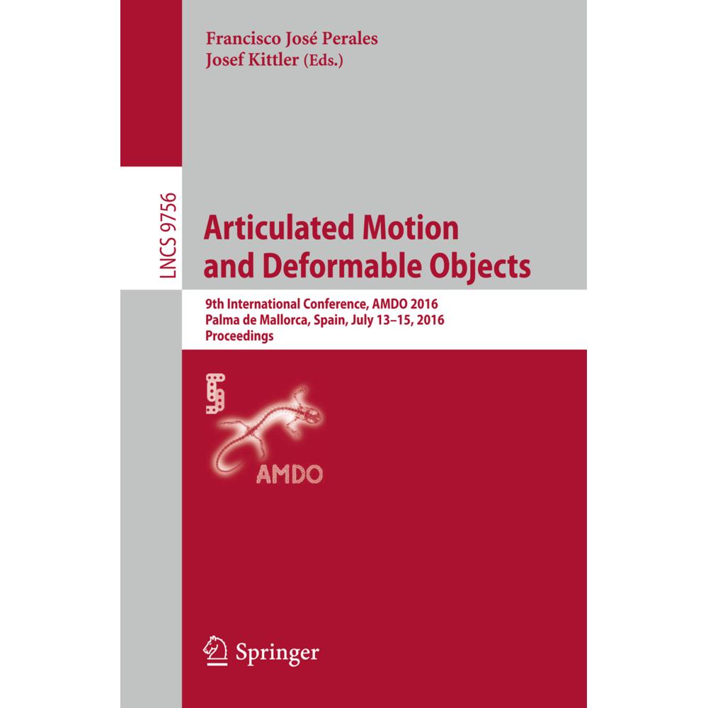 Articulated Motion and Deformable Objects, Fachbücher von Francisco José Perales, Josef Kittler