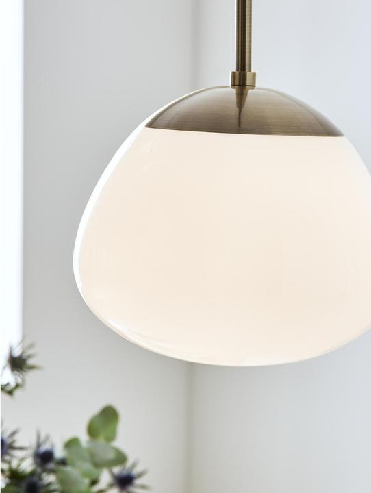 Produktbild Markslöjd Pendelleuchte Rise, Ø 25 cm, E27, Antique/Weiss (E27)