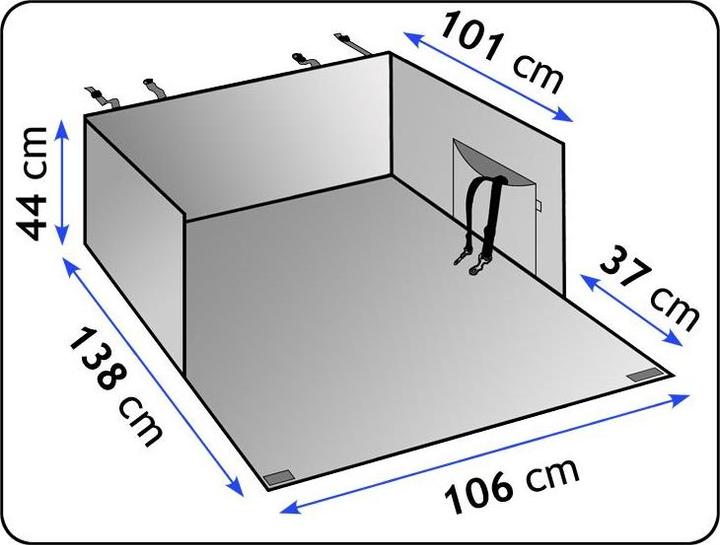 Image du produit Sixtol Housse de transport pour un chien dans la valise DEXTER (Chien)