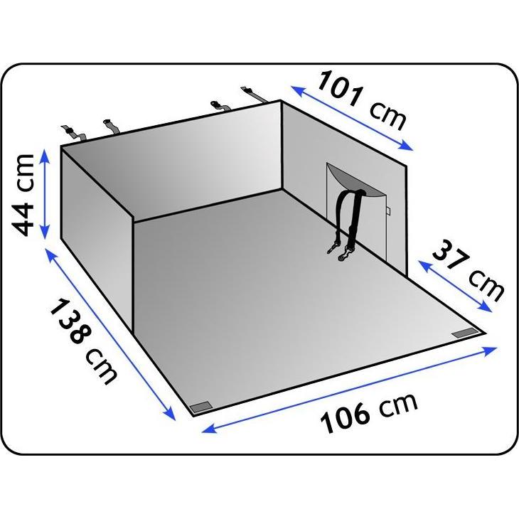 Sixtol Housse de transport pour un chien dans la valise DEXTER (Chien), Transport d'animaux