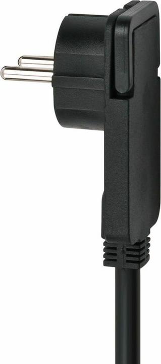 Actual product image Brennenstuhl Short extension lead with angled flat plug EU plug (10 m, CEE 7/3)