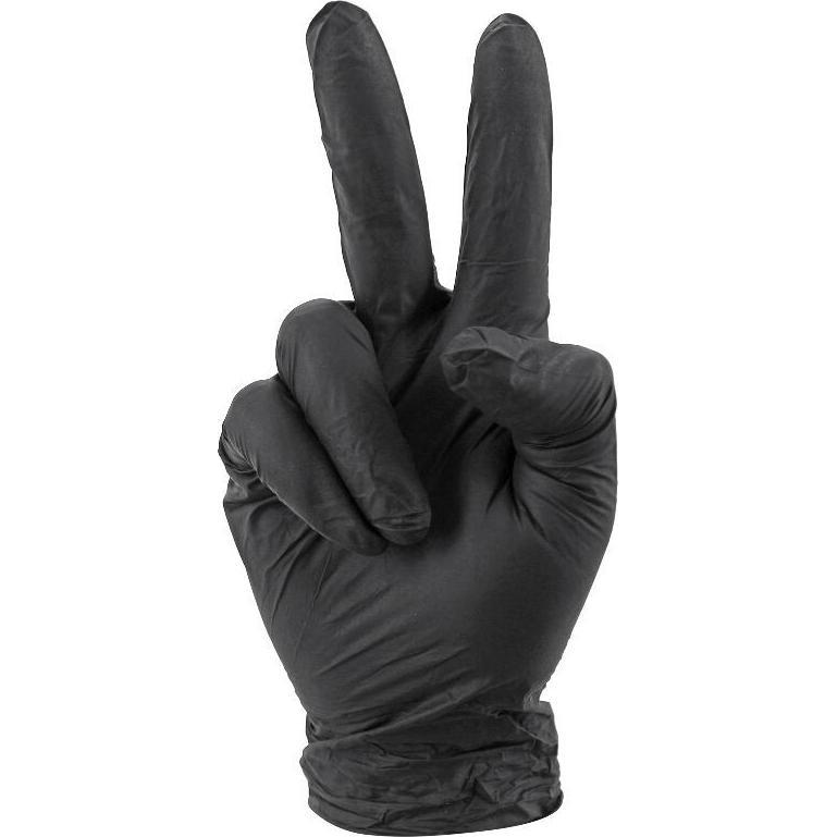 Thumbnail - P2R, Schutzhandschuhe, Einweg-Nitrilhandschuhe für die Werkstatt (M)