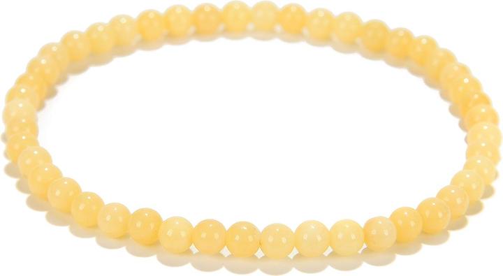 Actual product image Leyda Honey jade bracelet (18 cm, Coloured stone)