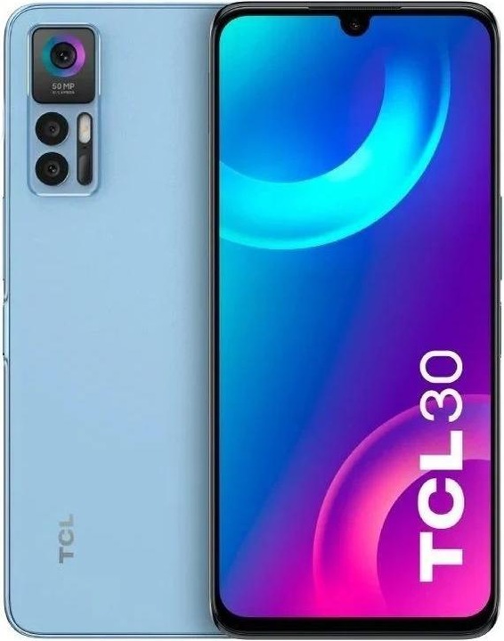 Produktbild TCL TCT 30 17 cm (6.7" ) Dual-SIM Android 12 4G USB Typ-C 4 GB 64 GB 5010 mAh Blau (64 GB, Muse Blue, 6.70", Hybrid Dual SIM, 50 Mpx, 4G)