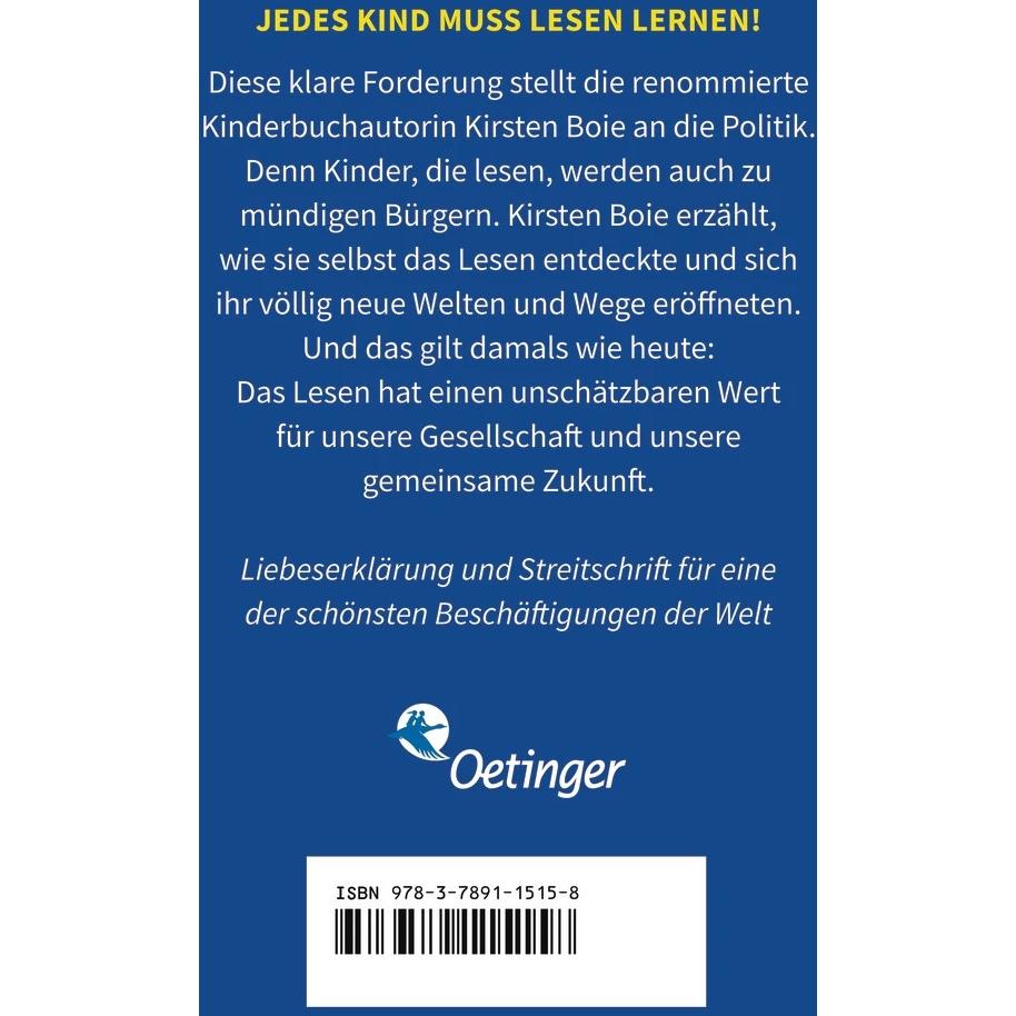 Thumbnail - Das Lesen und ich, Kinderbücher von Kirsten Boie