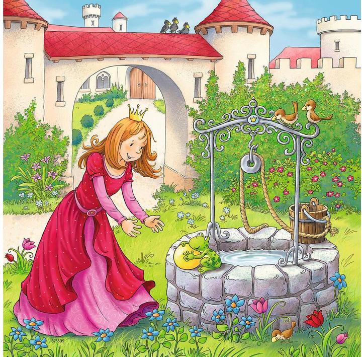 Produktbild Ravensburger Rapunzel, Rotkäppchen & der Froschkönig (49 Teile)