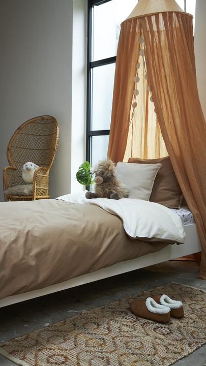 Image du produit Meyco Home Literie 200x200/220 Uni taupe/offwhite