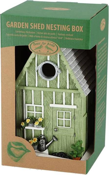Actual product image Esschert Design Garden house nesting box, green