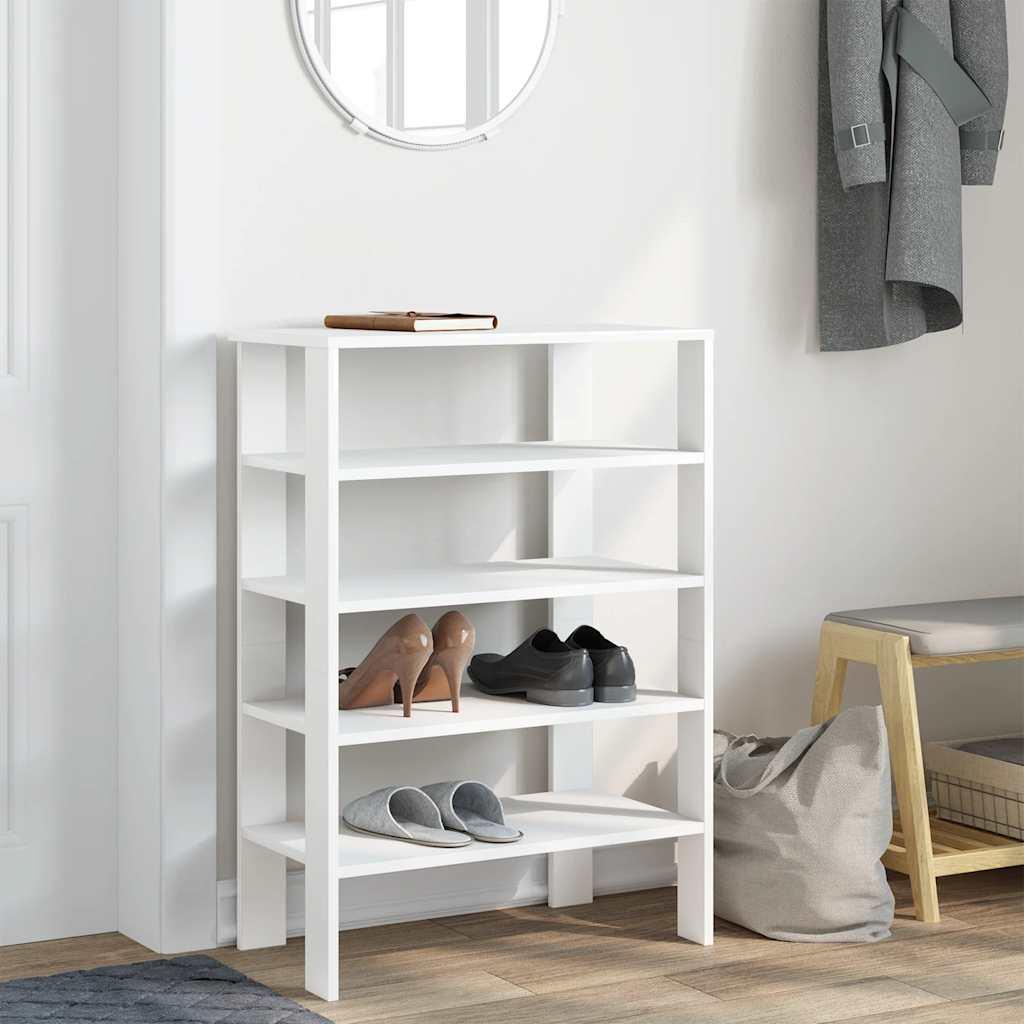 Thumbnail - VidaXL, Schuhschrank, Schuhregal Weiss 61x32x87,5 cm Holzwerkstoff