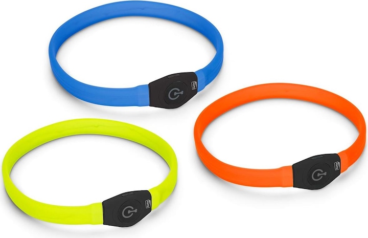 Image du produit Karlie Collier de chien à poils longs Visio Light Led (Chien, Promenade)