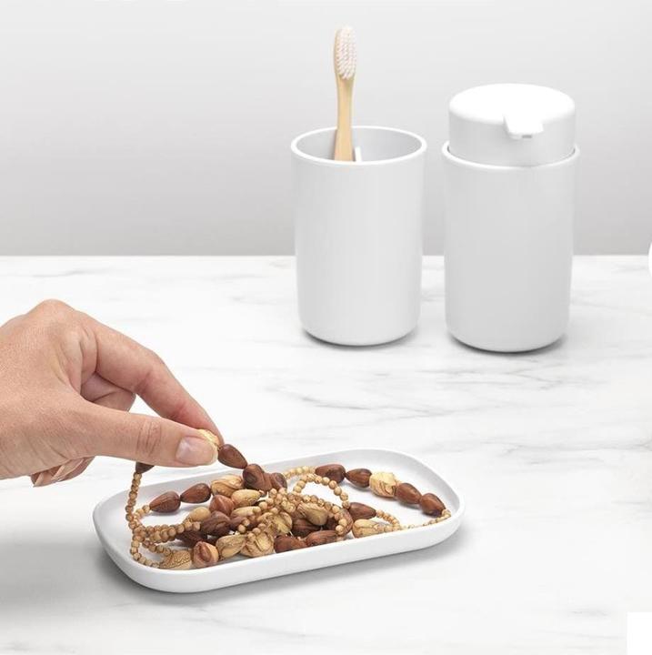 Produktbild Brabantia Seifenspender-Set mit Zahnputzbecher und Schale