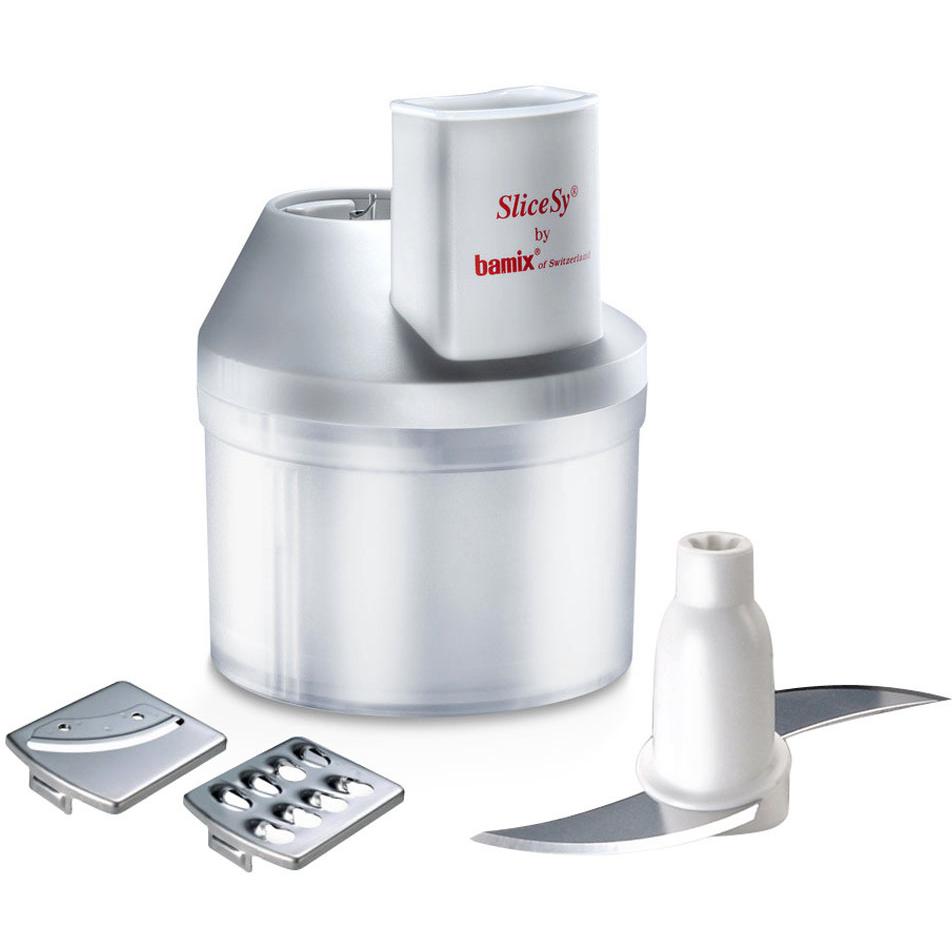 Bamix SliceSy, Zerkleinerer, Grau