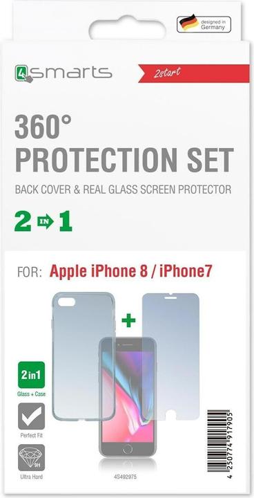 Image du produit 4smarts Premium Protection (Apple iPhone 8, Apple iPhone 7, Apple iPhone SE (3ème génération), Apple iPhone SE (2ème génération))