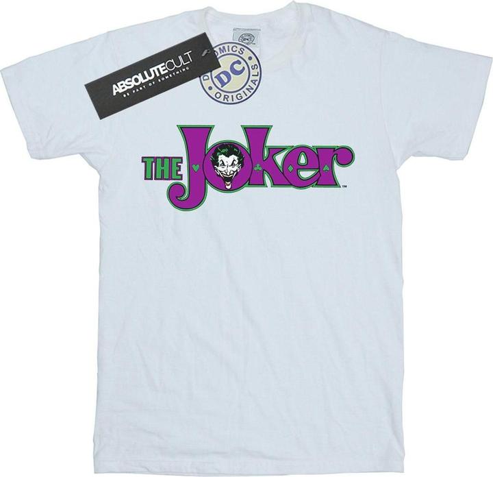 Immagine prodotto The Joker Text Logo Maglietta Ragazzi (152, 158)