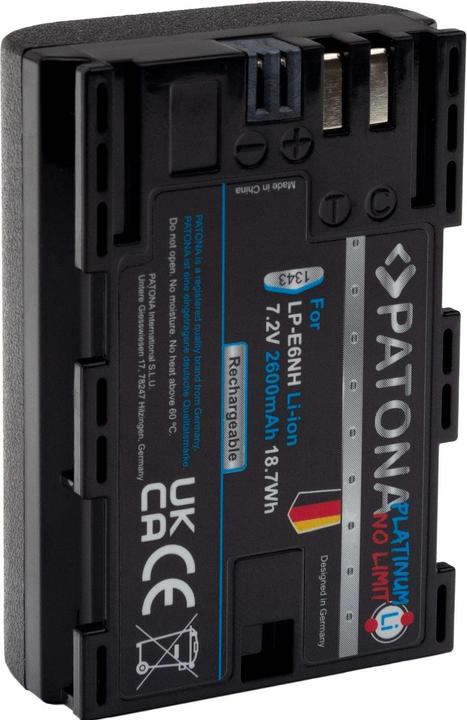 Produktbild Patona LP-E6NH (Kamera Akku)
