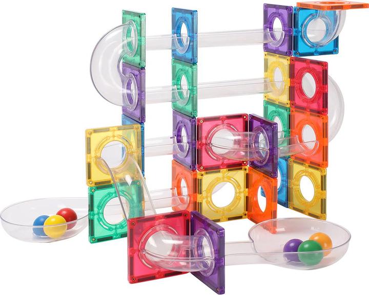 Image du produit Mntl Pack de tuiles magnétiques Ball Run Rainbow