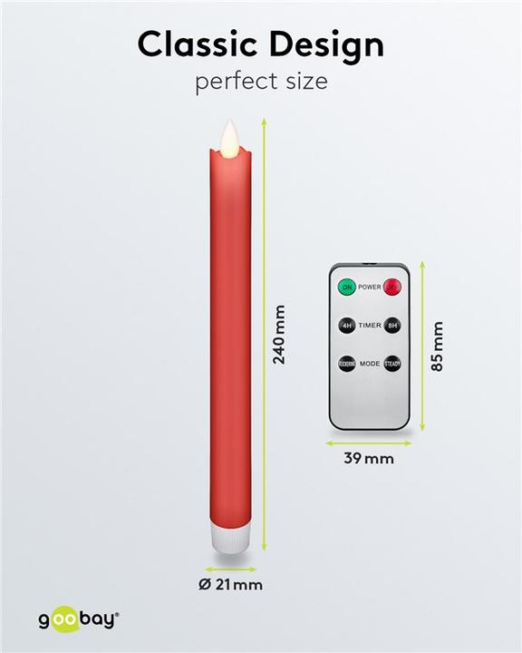 Immagine prodotto Goobay Candele LED (5 x)
