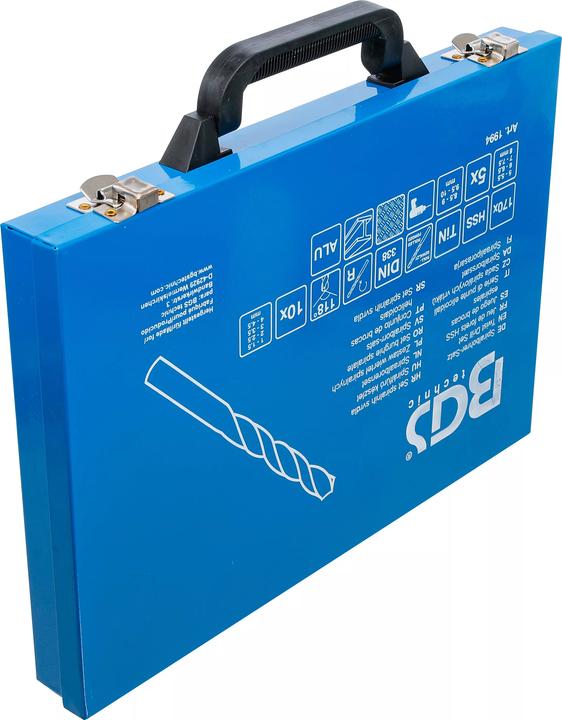 Actual product image BGS Twist drill set (1.0 - 8.0 mm)