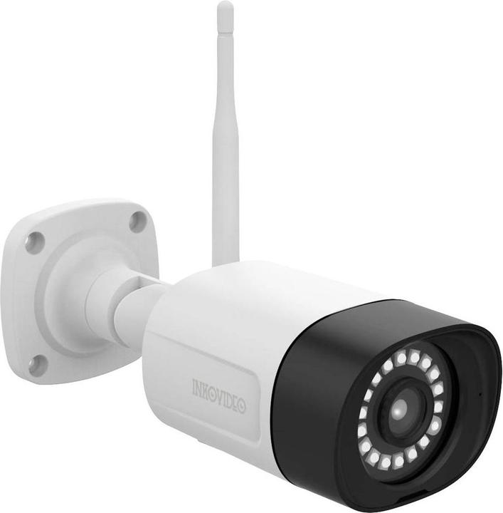 Image du produit Inkovideo Kit caméra de surveillance WLAN IP 4 canaux avec 2 caméras 1920 x 1080 pixels (1920 x 1080 Pixels)