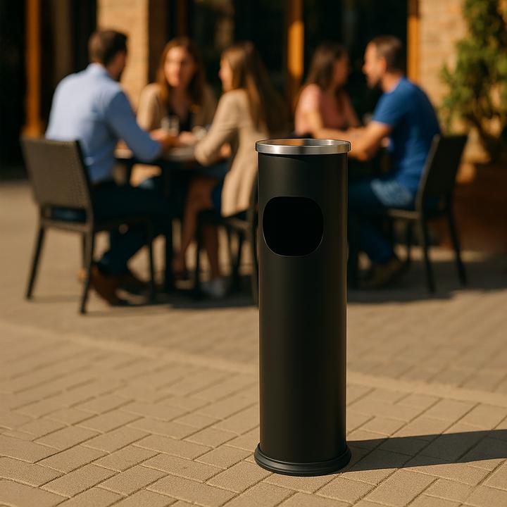 Actual product image Relaxdays Outdoor ashtray