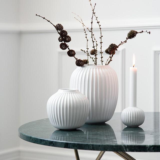 Actual product image Kähler Hammershøi vase (1 x, 12.5 x 13.5 cm)