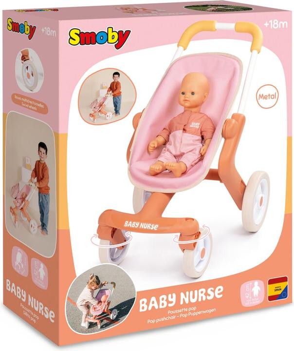 Actual product image Smoby Baby Nurse Puppenbuggy Pop
